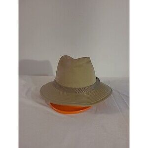 Botany 500 Canvas Safari Hat Mns Size 7 1/4 Adjustable Band